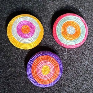 3 Nony button covers